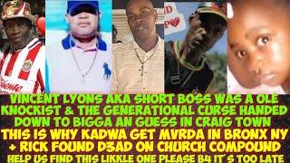 Vincent Lyons Was A Knockist The Left A Generational Curse On Craig Town/This Is Why Kadwa Get MvRDA