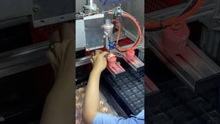 automatic toy paint sprayer #industrialautomation #machine #spraymachine #robot #shortvideo