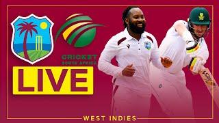  LIVE West Indies A v South Africa A | 2nd Unofficial Test - Day 2