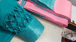 Easy and beautiful latest Trending sleeve design cutting and stitching for blouse