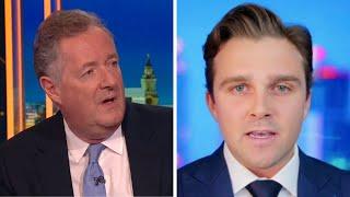 Piers Morgan Calls Vladimir Putin Fan "Bonkers" For Thinking Russian Leader Is 'Peaceful'