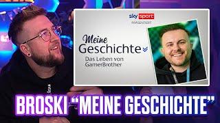 BROSKI bei SKY "MEINE GESCHICHTE"  REAKTION auf @GamerBrother  Tisi Schubech Stream Highlights