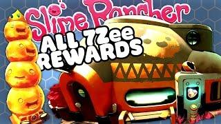 ALL 7ZEE REWARDS & MY GOLD HOUSE - Slime Rancher Gameplay