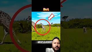 giraffe vs Lion #animals #funny #lion #music #phonk #phonkmusic #remix #youtube #viralvideo #shorts
