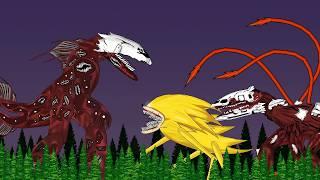 Shin Sonic Tapes vs The Infected Sky. Part 3. Animation Drawing Cartoon 2