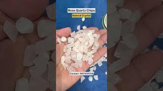 Rose Quartz Chips | Natural Crystal Product Shop in Delhi #crystals #diljitdosanjh #trending