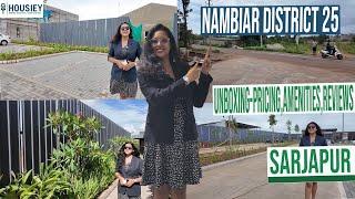 Nambiar District 25 | Unboxing- Pricing, Amenities, Review [2025] | Nambiar Builders Sarjapur Road