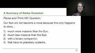 5.6 A Summary of Stellar Evolution - GRCC Astronomy with Dr. Woolsey