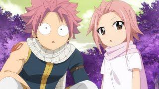 Lucy shocked to find out Edo Lucy and Natsu have a child - Fairy Tail 100 Year Quest