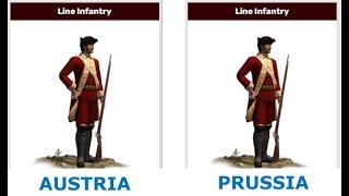 Empire: Total War 1vs1: Line Infantry (AUSTRIA vs PRUSSIA)