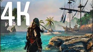 Assassin’s Creed IV: Black Flag Satisfying Free Roam and Combat (No HUD/No Commentary) - PS5/4K