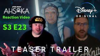 Ahsoka Release Date & Teaser Trailer Reaction + Writer's Strike Impacts Star Wars