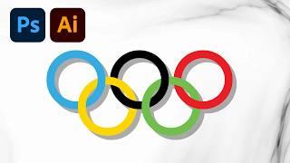 How To Draw The Olympic Games Logo In Adobe Illustrator