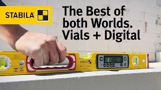 STABILA TECH 196 DL: Exact. Robust. IP 67.  Calibration-free.