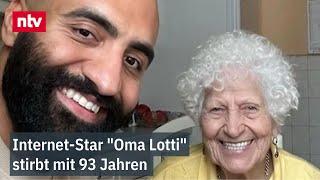 Internet-Star "Oma Lotti" stirbt mit 93 Jahren - "Beste Freundin ist eingeschlafen"