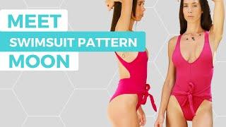 Swimsuit pattern Moon Intro by Bikini Design Club * DIY Bikini