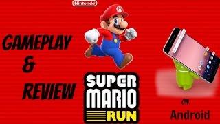 Super Mario Run Gameplay & Review (On Android) | TechitEazy