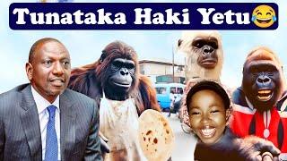 KENYA SIHAMIGORILLAZ PROTEST TOO AGAINST KASONGO IN THE JUNGLEMADE BY GEN Z