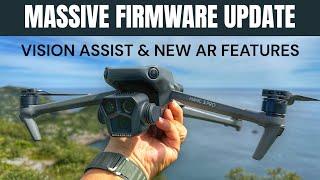 DJI Mavic 3 Series HUGE Firmware Update - Vision Assist and New AR Features