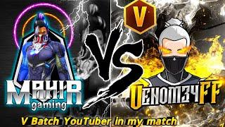 V Batch youtuber VS Mahir Gaming | Mahir Gaming | @NonstopGaming_ @Venom34FF