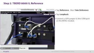 VIAVI Solutions - TBERD - 6000/8000 Fiber Complete Reference for Bi-Directional Fiber Characterizati
