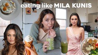 I Ate Like Mila Kunis for a Day