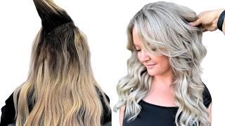 Blonde Highlights on Dark Brown Hair: Transformation Update