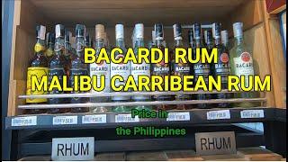 BACARDI BLACK RUM - BACARDI GOLD HALLOWEEN RUM- BACARDI MOJITO - BACARDI COCONUT - BACARDI SUPERIOR