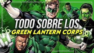 TODO sobre los GREEN LANTERN CORPS