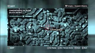 Assassins Creed Revelations: Data Fragment locations- Galata District (Collectables)