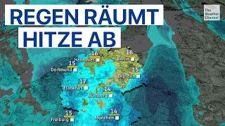 Unwetter nächste Woche lassen Temperaturen abstürzen