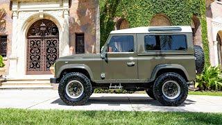 Fully RESTORED (1988) Land Rover DEFENDER 90 with LT1 Engine | ECD Automotive Design