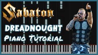 Piano Tutorial: Sabaton's Dreadnought (Medium)