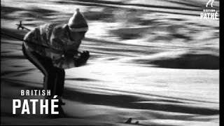 French Skier Annie Famose In Training (1964)