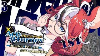 ≪Ace Attorney: Justice For All≫ NEW CASE NEW UPDATES ... First Playthrough! #3【SPOILER WARNING】