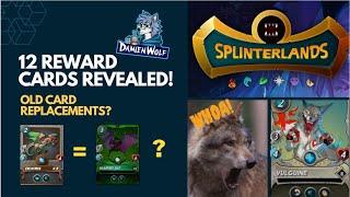 12 Reward Cards and their stats Revealed! [Splinterlands]