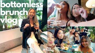 BOTTOMLESS BRUNCH WITH THE GIRLS! (the drinks kept coming...) // VLOG | THERESATRENDS