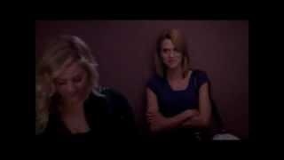 Grey's Anatomy - Arizona and Lauren "You have really pretty eyes" Elevator scene 9x22