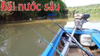 Mùa nắng mà toàn cá ngon ăn mồi || Câu cá bãi nước sâu sông Bé 