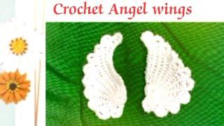 Crochet Angel wings.