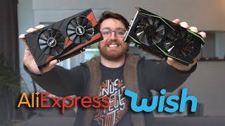 Aliexpress GTX 1050 Ti vs Wish.com GTX 1050 Ti. Real vs Fake