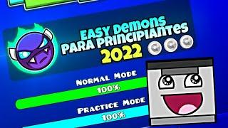 Top 21 Easy Demons más fáciles (Para Empezar)¡Definitivo! Geometry Dash 2.11