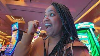 She Won Huge After Getting An Upgrade On This New Slot Machine!!