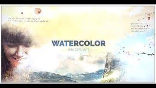 Watercolor Ink Opener ( After Effects Project Files )  AE Templates