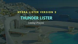 How to List with Thunder Lister Hydra Lister v2