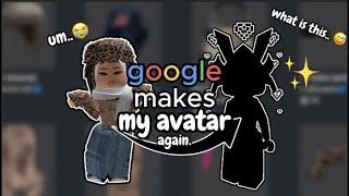 google makes my avatar (why is it scary )