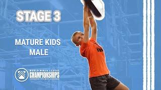 MATURE KIDS MALE | STAGE 3 | SEASON X | 2025 World Ninja League Championships