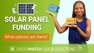 Solar Panel Funding - What options are there?  │GreenMatch