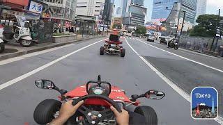 Mario Kart in Tokyo POV Drive  | The Ultimate Go Kart Experience!