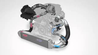 Audi V6 electric bi turbo animation caroto gr